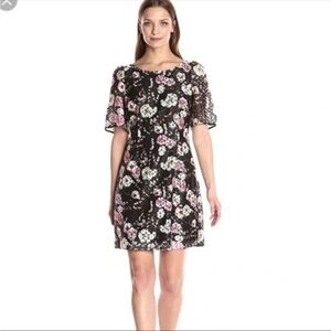 Plenty by Tracy Reese black floral lace dress